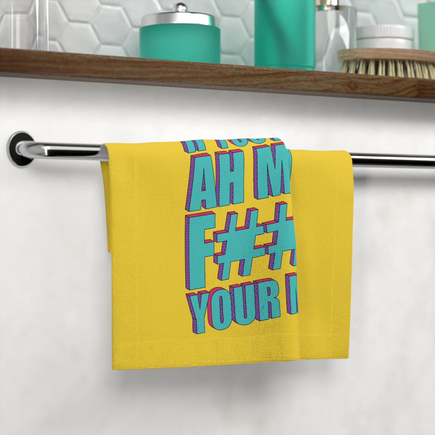 Jam, Sweat, Repeat: The Ultimate Fete Towel - 🎶 Mr Ridge & Problem Child - FYM 🎶