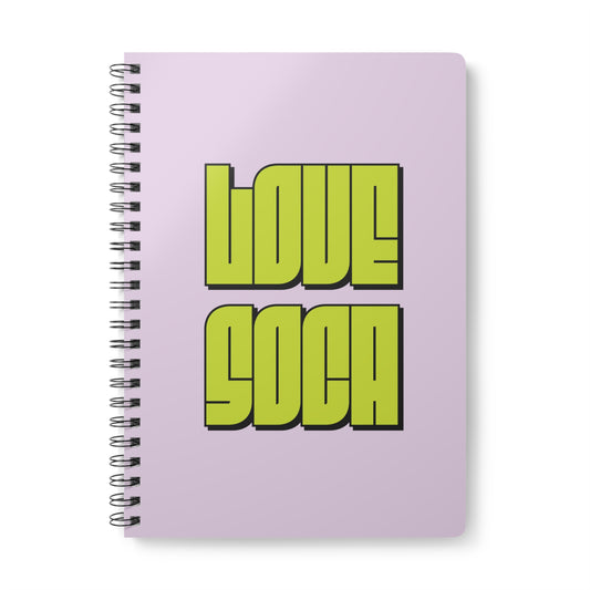 Plan de Fete: Spiral Notebook - ๐ฉท Love Soca ๐ฉท