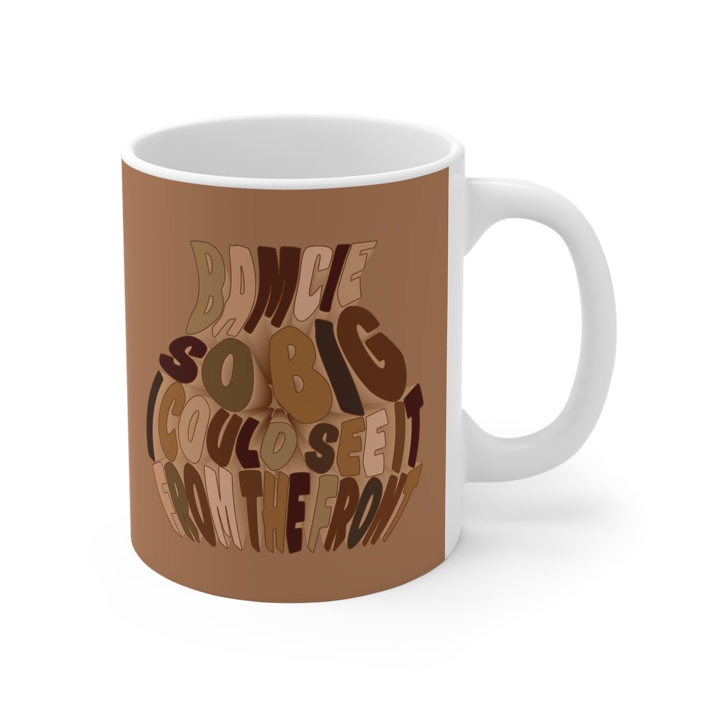 Mornings Made Bright: Vibrant 11oz Mug - 🎶 Yung Bredda & Added Rankin - Bamcie 🎶