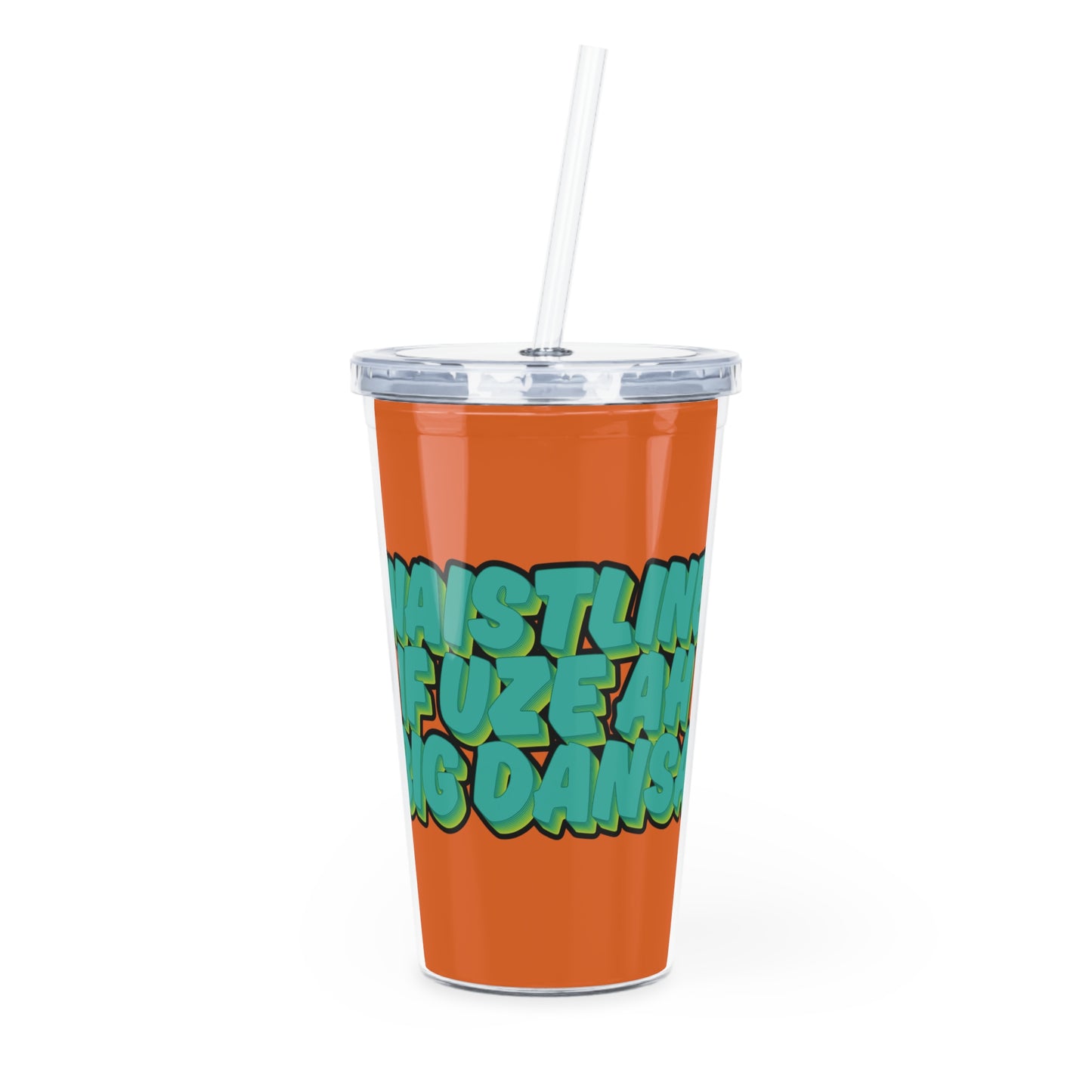 Fete-Ready Sippin’: 20oz Carnival Tumbler with Straw - 🎶 Klassik Frescobar - Dansa 🎶