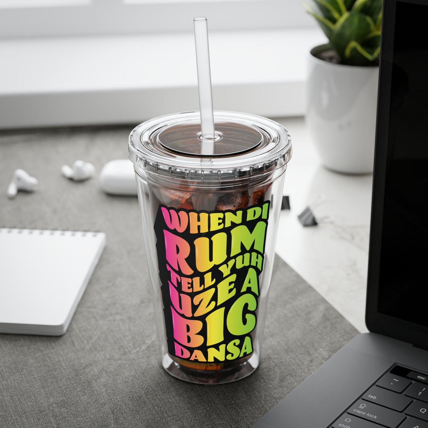 Vibrant Hydration: Carnival-Inspired Sunsplash Tumblers - 🎶 Klassik Frescobar - Dansa 🎶