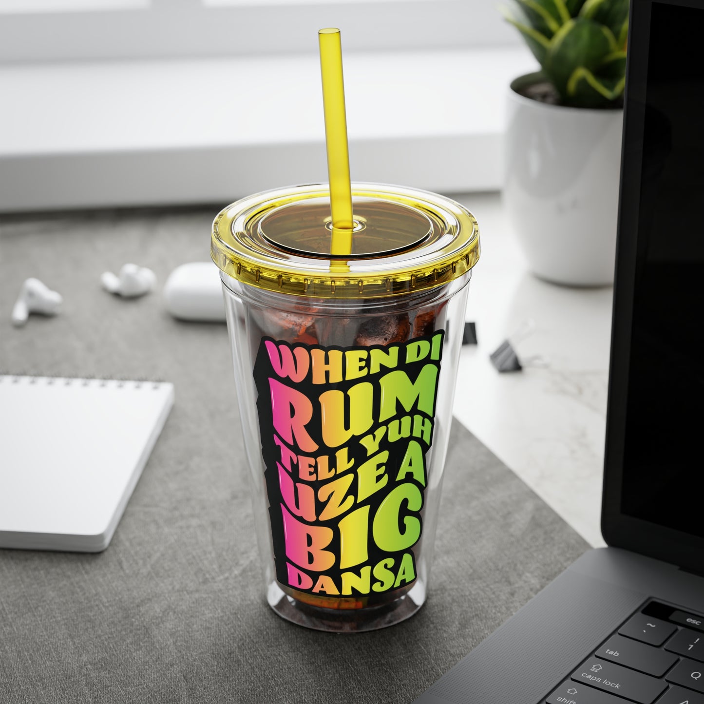 Vibrant Hydration: Carnival-Inspired Sunsplash Tumblers - 🎶 Klassik Frescobar - Dansa 🎶