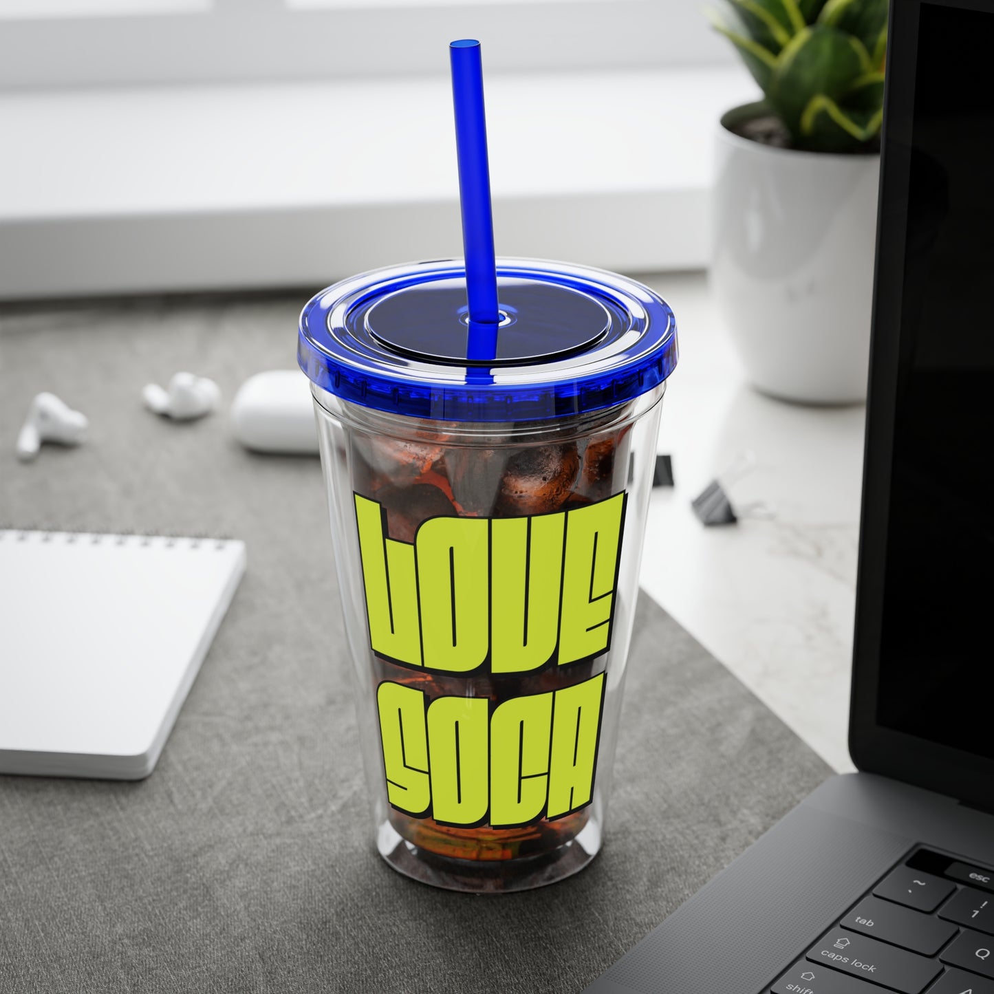 Vibrant Hydration: Carnival-Inspired Sunsplash Tumblers - 🩷 Love Soca 🩷