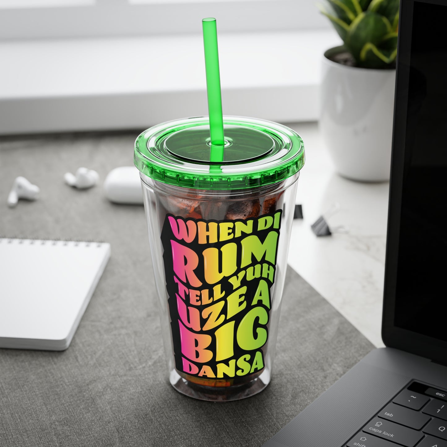 Vibrant Hydration: Carnival-Inspired Sunsplash Tumblers - 🎶 Klassik Frescobar - Dansa 🎶