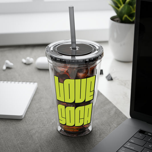 Vibrant Hydration: Carnival-Inspired Sunsplash Tumblers - 🩷 Love Soca 🩷