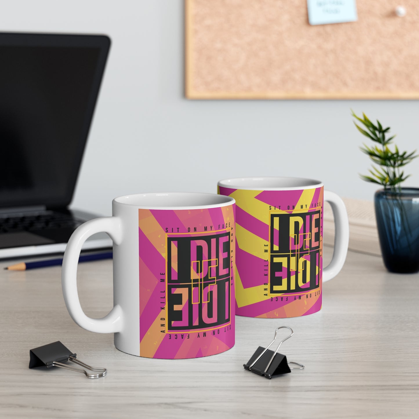 Mornings Made Bright: Vibrant 11oz Mug - 🎶 Zido - Sit On My Face 🎶