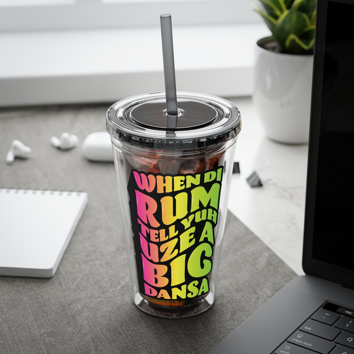 Vibrant Hydration: Carnival-Inspired Sunsplash Tumblers - 🎶 Klassik Frescobar - Dansa 🎶