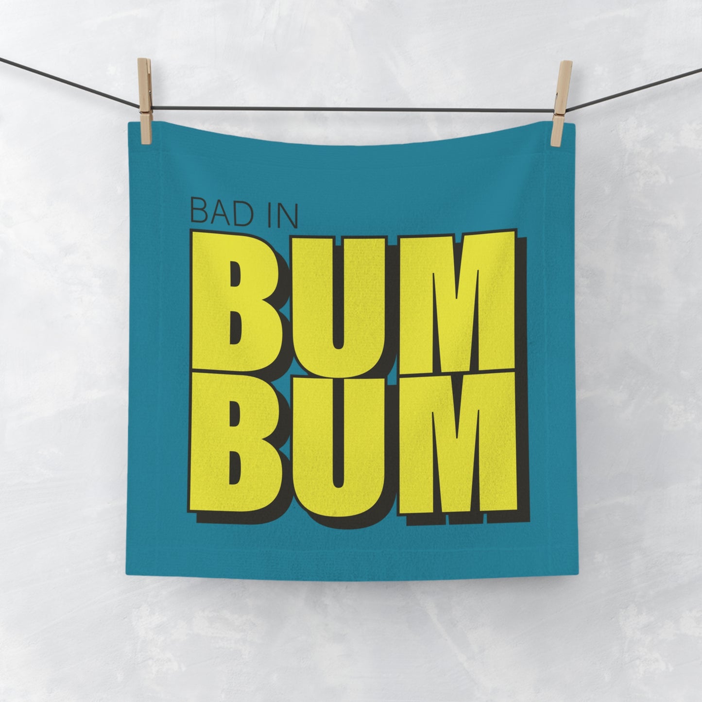 Jam, Sweat, Repeat: The Ultimate Fete Towel - 🎶 Mighty ft Subance - Bad in BumBum 🎶