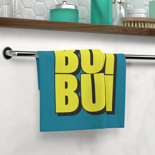 Jam, Sweat, Repeat: The Ultimate Fete Towel - 🎶 Mighty ft Subance - Bad in BumBum 🎶