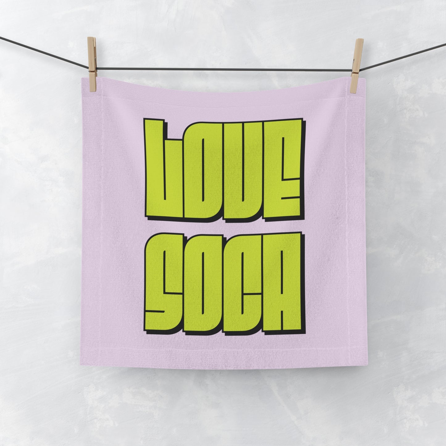 Jam, Sweat, Repeat: The Ultimate Fete Towel - 🩷 Love Soca 🩷