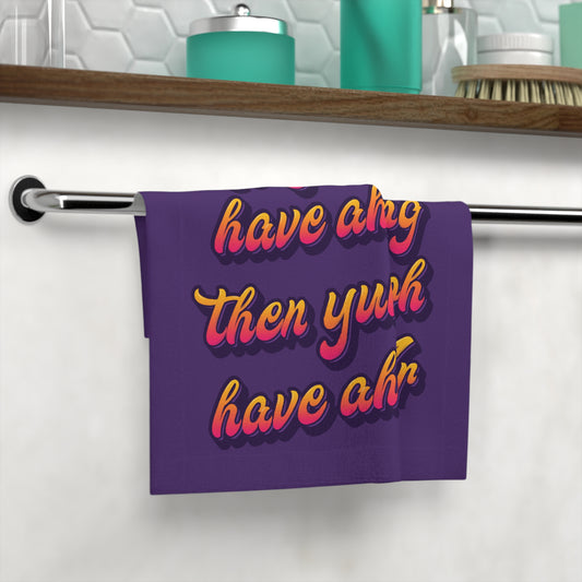 Jam, Sweat, Repeat: The Ultimate Fete Towel - 🎶 Lady Lava - Ring Finger 🎶