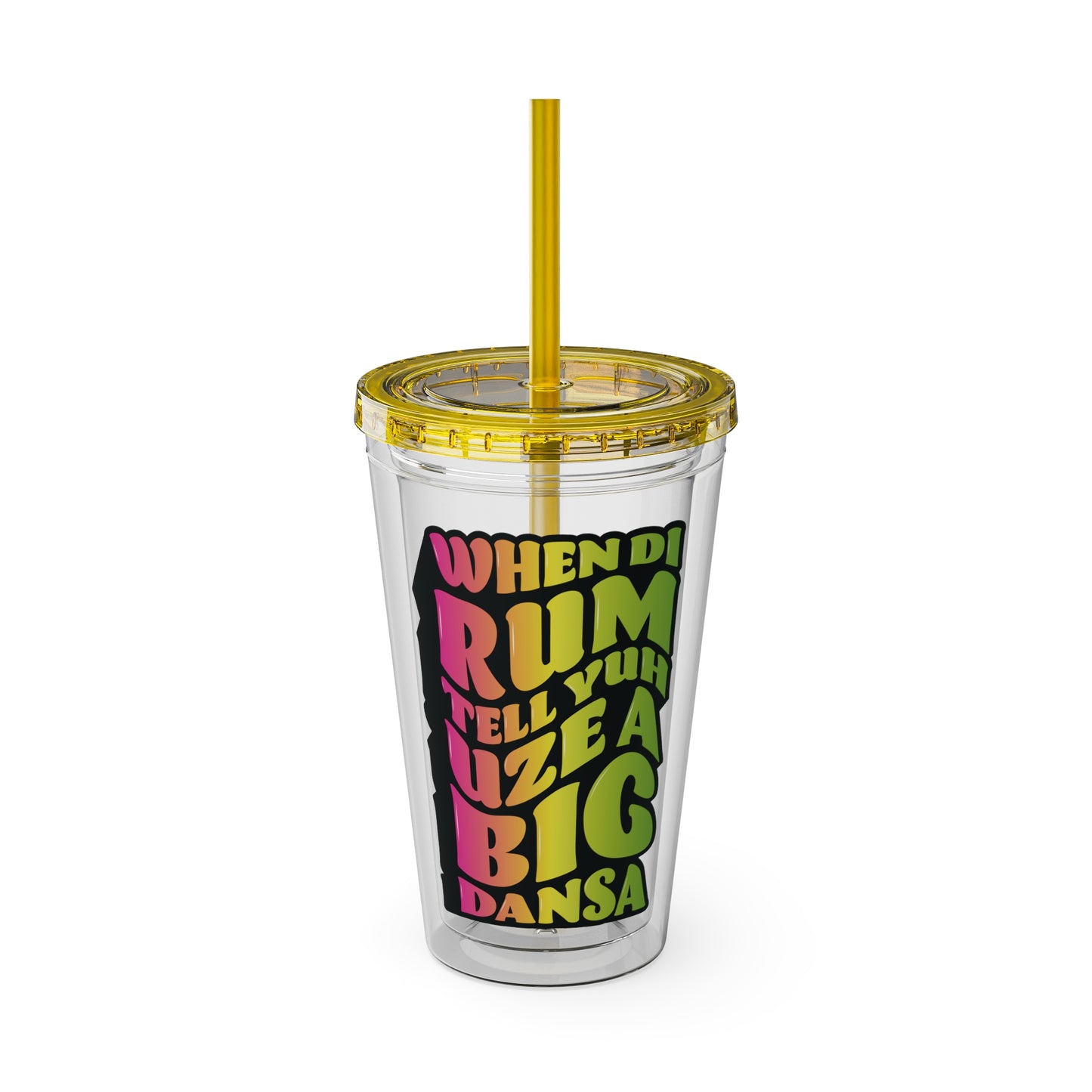 Vibrant Hydration: Carnival-Inspired Sunsplash Tumblers - 🎶 Klassik Frescobar - Dansa 🎶
