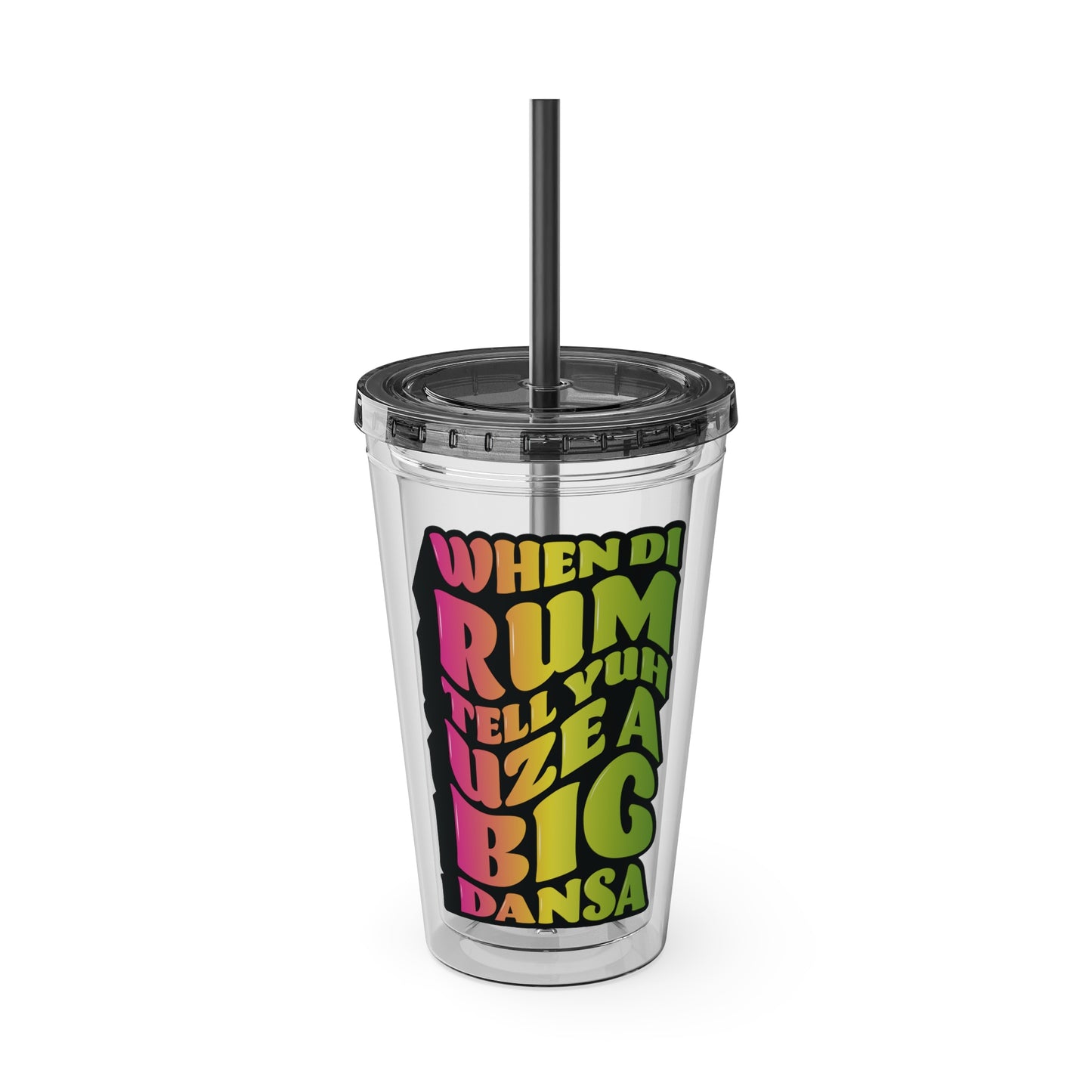 Vibrant Hydration: Carnival-Inspired Sunsplash Tumblers - 🎶 Klassik Frescobar - Dansa 🎶