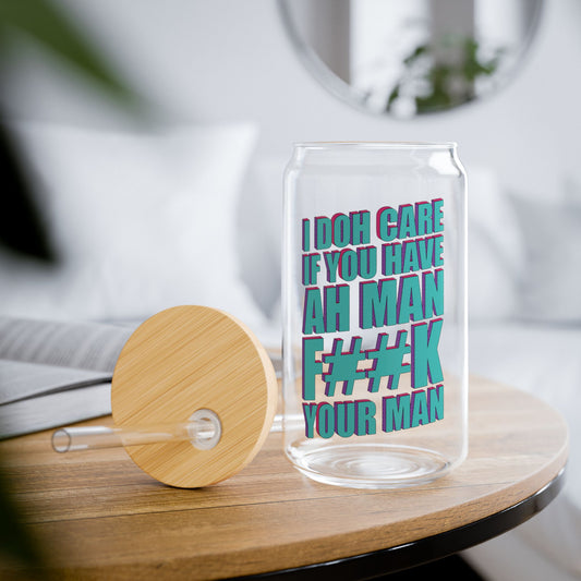 Chill & Sip: 16oz Carnival Glass - 🎶 Mr Ridge & Problem Child - FYM 🎶