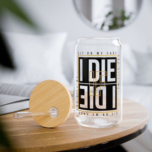 Chill & Sip: 16oz Carnival Glass - 🎶 Zido - Sit On My Face 🎶