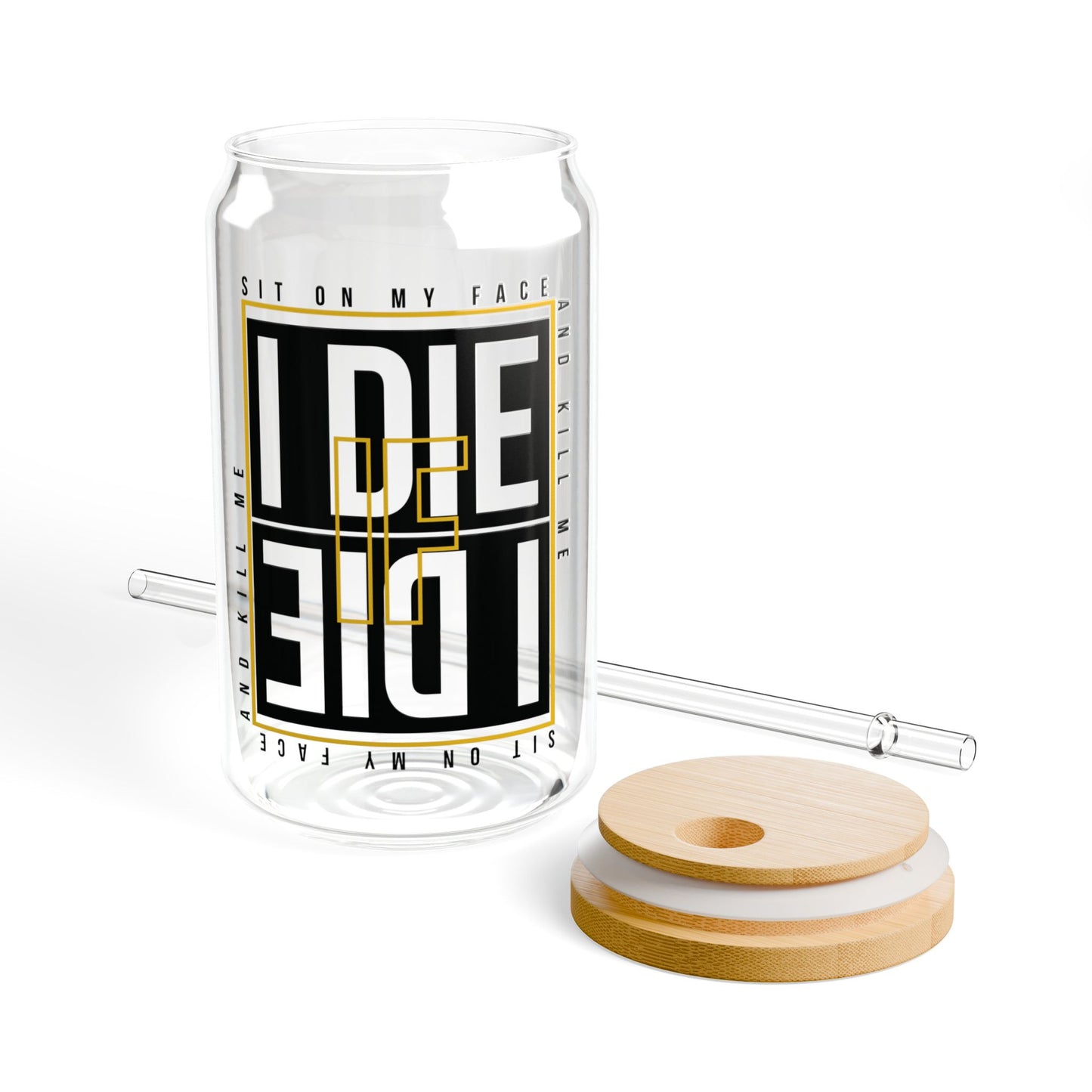 Chill & Sip: 16oz Carnival Glass - 🎶 Zido - Sit On My Face 🎶
