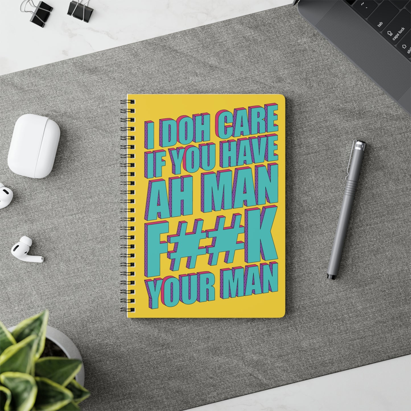 Plan de Fete: Spiral Notebook - 🎶 Mr Ridge & Problem Child - FYM 🎶