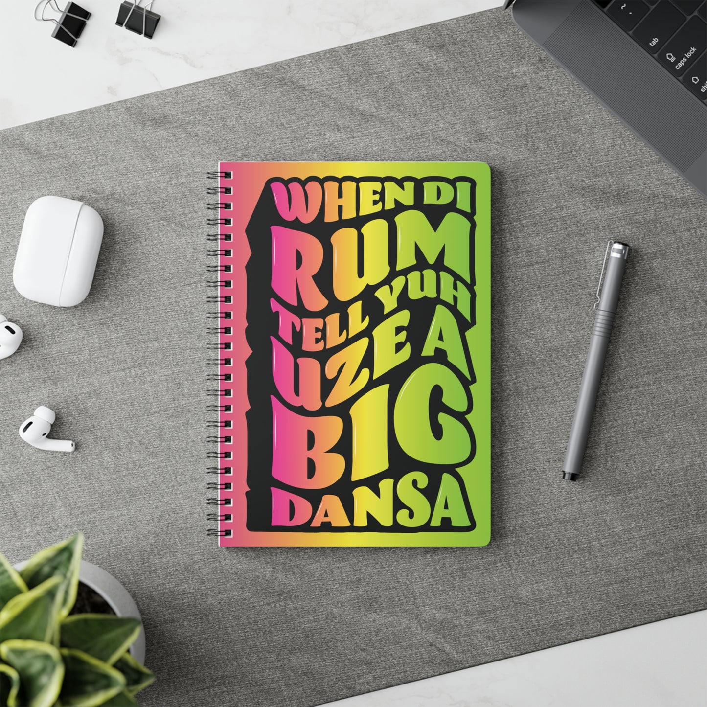 Plan de Fete: Spiral Notebook - 🎶 Klassik Frescobar - Dansa 🎶