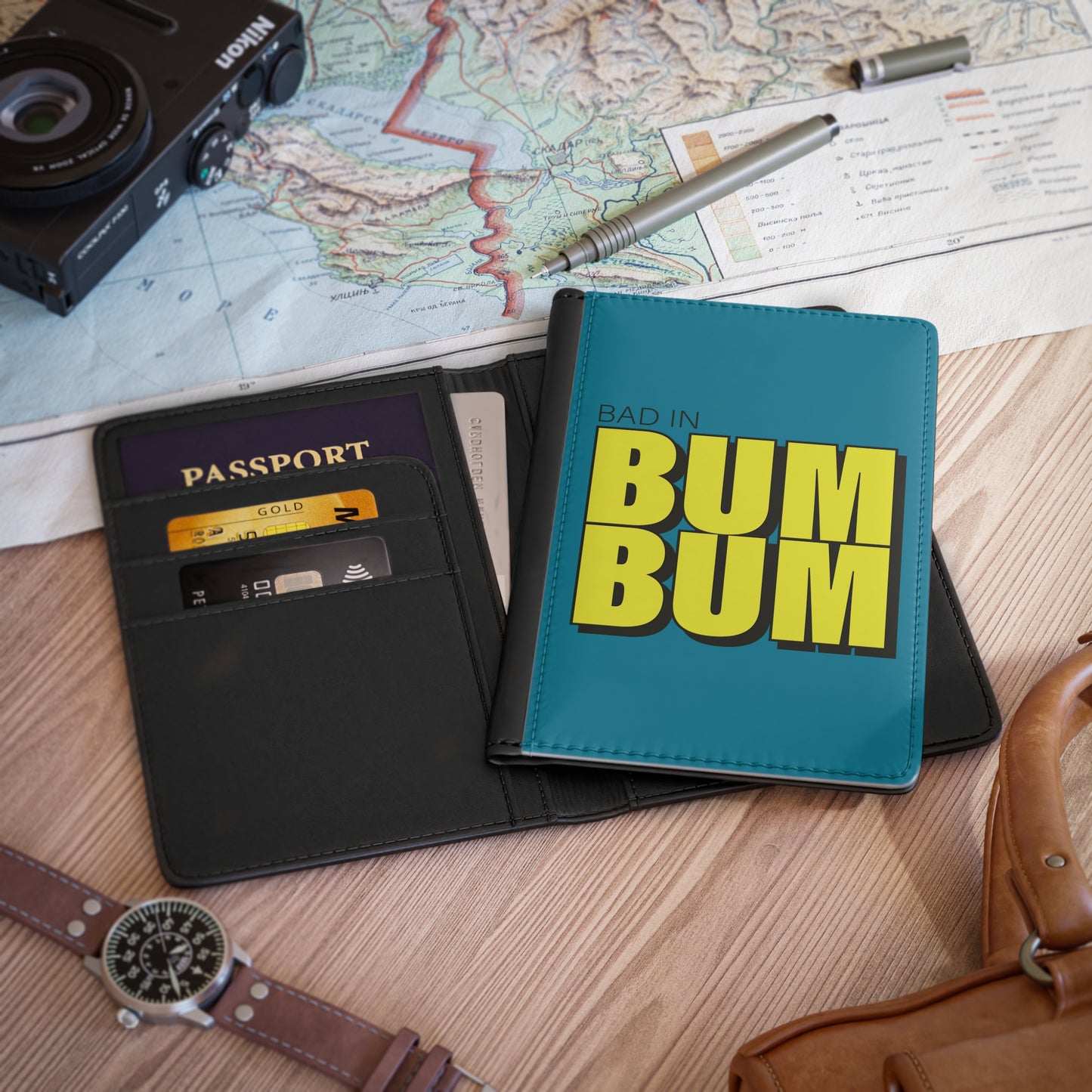 Feathers, Fetes & Flights Passport Cover - 🎶 Mighty ft Subance - Bad in BumBum 🎶
