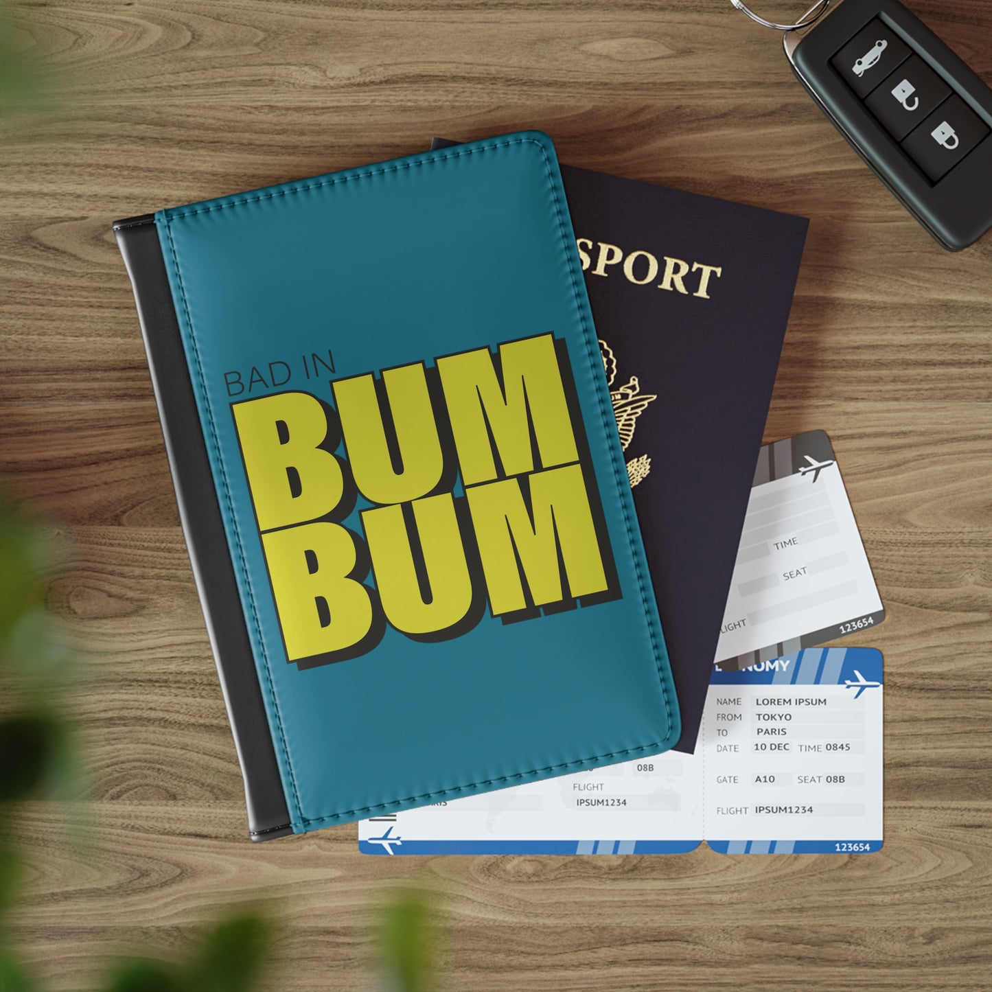 Feathers, Fetes & Flights Passport Cover - 🎶 Mighty ft Subance - Bad in BumBum 🎶