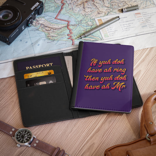 Feathers, Fetes & Flights Passport Cover - 🎶 Lady Lava - Ring Finger 🎶
