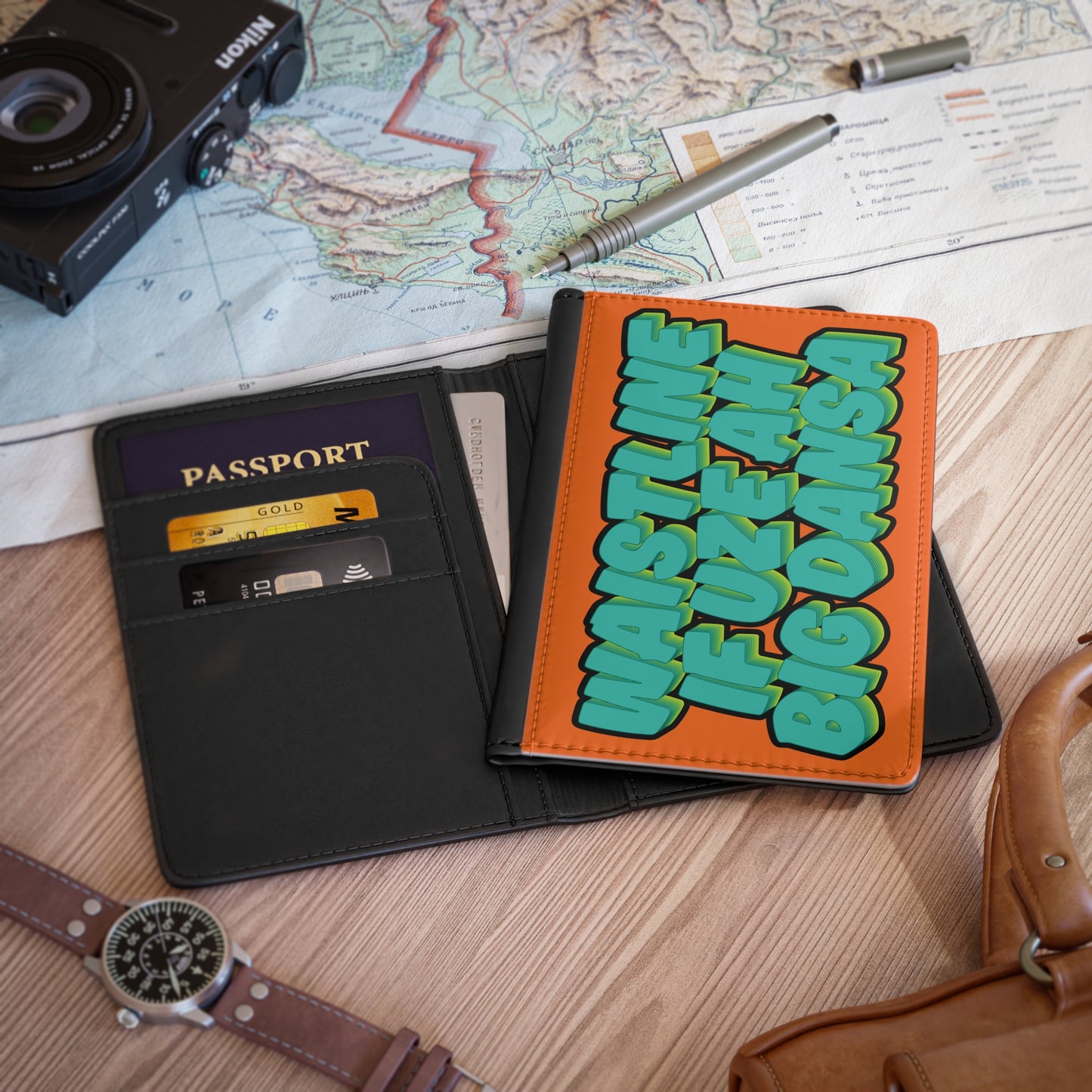 Feathers, Fetes & Flights Passport Cover - 🎶 Klassik Frescobar - Dansa - Edition 1 🎶