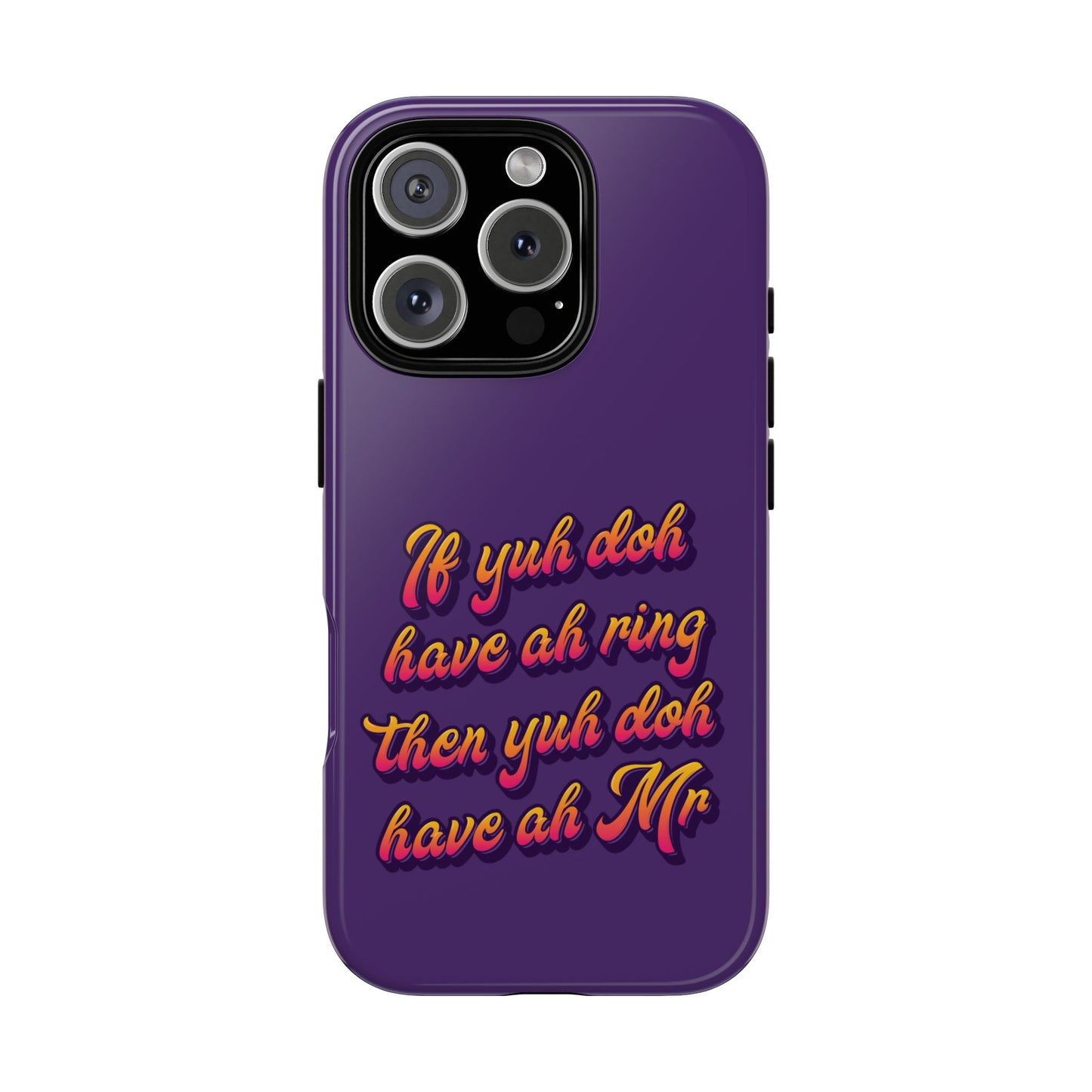 Carnival Armor – Dual Layer Phone Case - 🎶 Lady Lava - Ring Finger 🎶