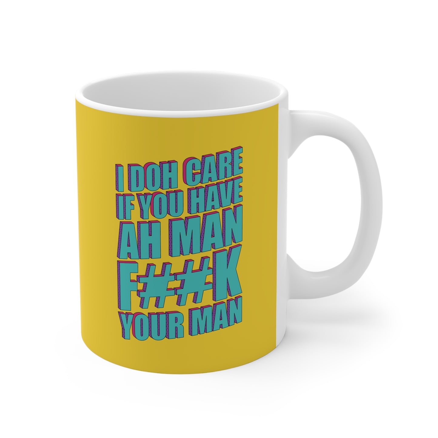 Mornings Made Bright: Vibrant 11oz Mug - 🎶 Mr Ridge & Problem Child - FYM 🎶