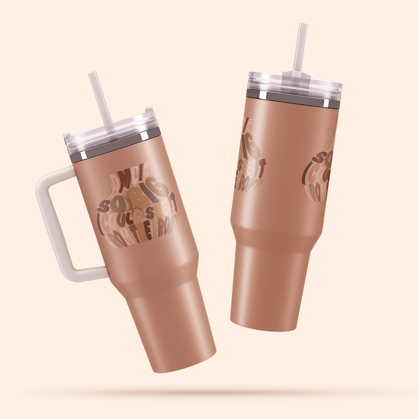 Fete Fuel Vacuum Tumbler – 40oz of Vibes - 🎶 Yung Bredda & Added Rankin - Bamcie 🎶