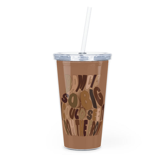 Fete-Ready Sippin’: 20oz Carnival Tumbler with Straw - 🎶 Yung Bredda & Added Rankin - Bamcie 🎶