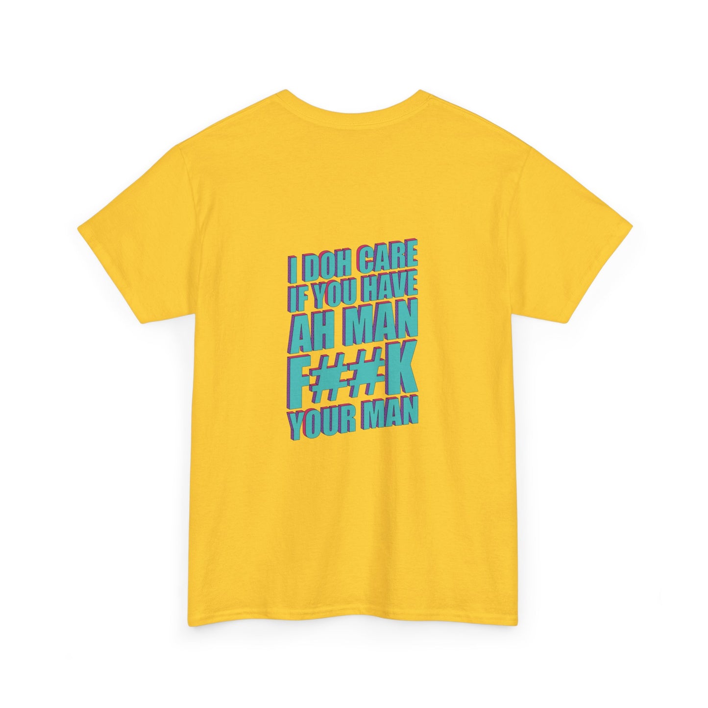 Carnival-Ready Heavy Cotton Tee - 🎶 Mr Ridge & Problem Child - FYM 🎶