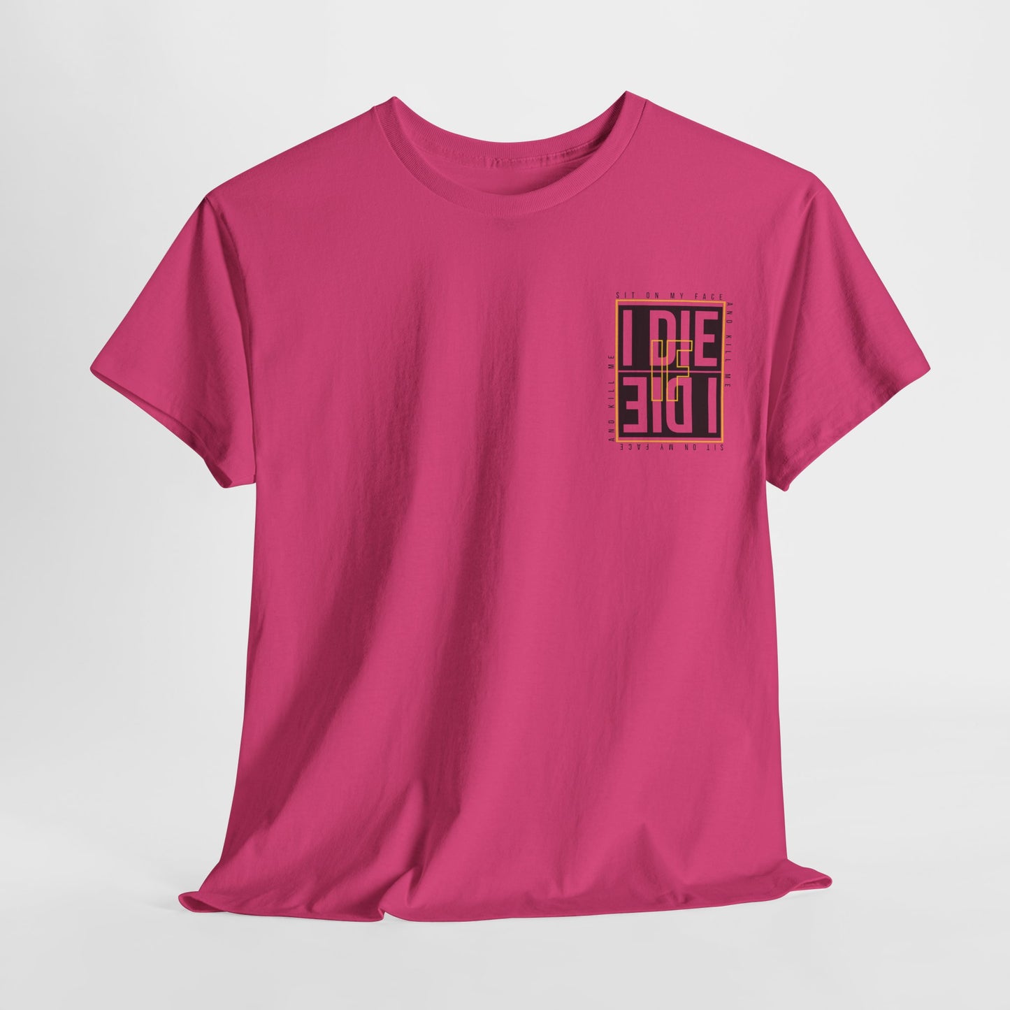 Carnival-Ready Heavy Cotton Tee - 🎶 Zido - Sit On My Face 🎶