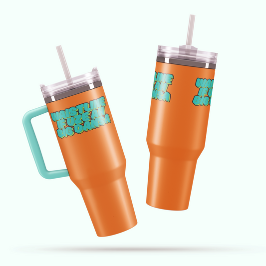 Fete Fuel Vacuum Tumbler – 40oz of Vibes - 🎶 Klassik Frescobar - Dansa 🎶